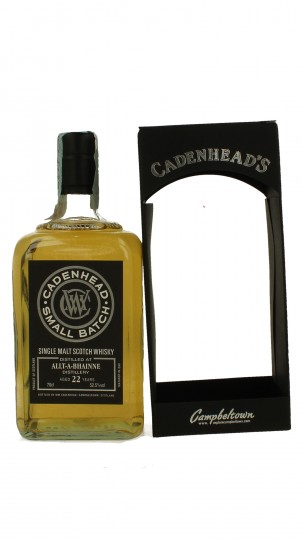 ALLT-A-BHAINNE 22 Years old 1992 2015 70cl 52.5% Cadenhead's - Small Batch