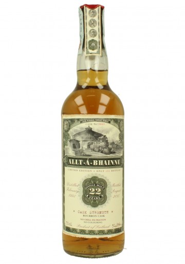 ALLT-A-BHAINNE 22yo 1993 2015  70 CL 51.8% Jack Wiebers - Old Train Line #18085