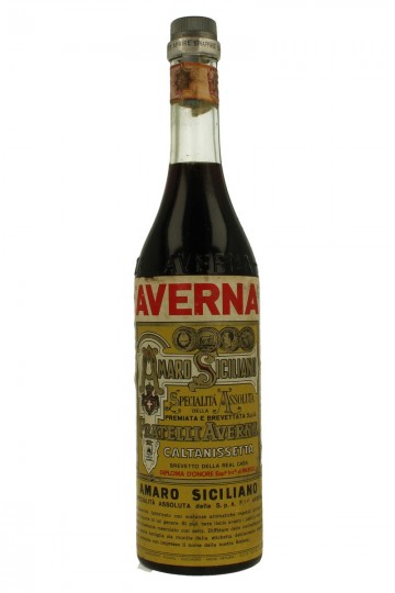 Amaro Averna Bot. in the  60'S /70's 75cl 34%