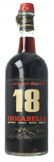 Amaro Isolabella 18 Bot around 1950-1960 100cl 32%