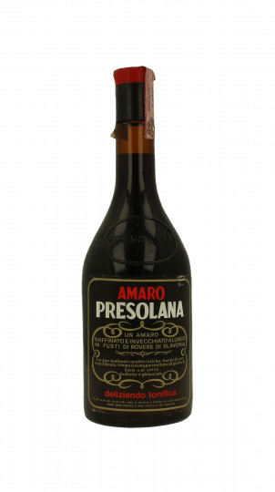 Amaro Presolana Bot 60/70's 75cl 28.5%