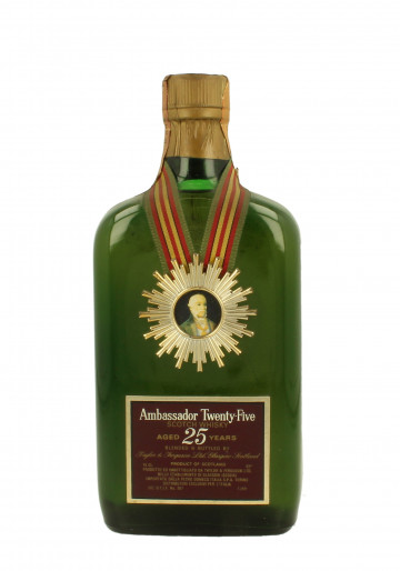 AMBASSADOR 25 Years Old Bot.70's 75cl 43% - Blended