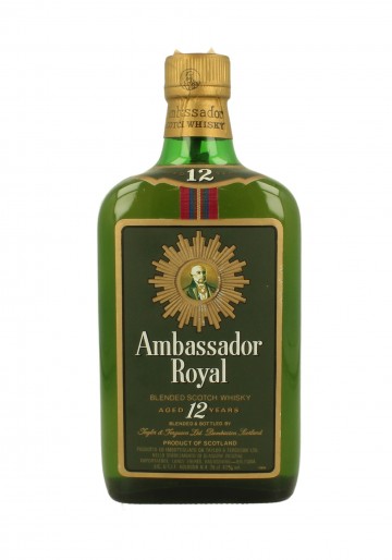 AMBASSADOR Royal  12yo Bot.80's 75cl 43% Taylor & Ferguson  - Blended