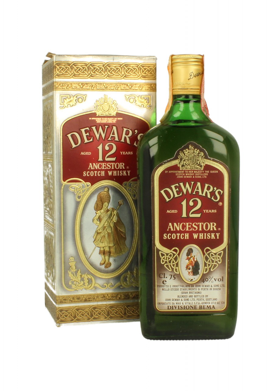 ANCESTOR 12yo Bot.80's 75cl 40% John Dewar & Sons - Blended