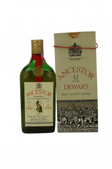 ANCESTOR Blended Scotch Whisky 12 Years Old Bot70's 75cl 40% John Dewar & Sons