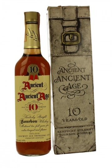 Ancient Age  Kentucky Straight Bourbon Whiskey 10 years old Bot.90's 70cl 40%
