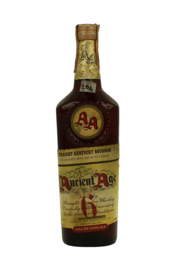 Ancient Age  Kentucky Straight Bourbon Whiskey 6 years old Bot. 60's 75cl 86 US-Proof