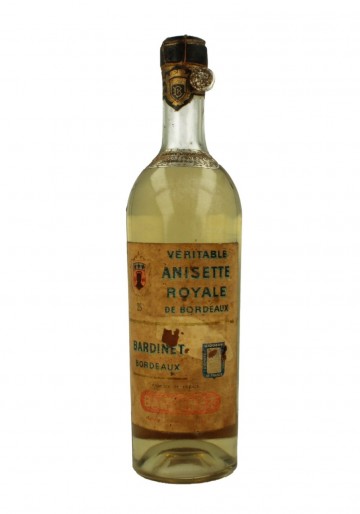 ANISETTE ROYAL  BARDINET  75 CL BOTTLED IN THE 50'S  