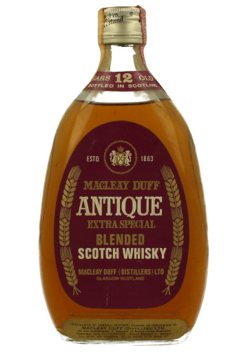 ANTIQUE Extra Special 12yo Bot.70's 75cl 40% Macleay Duff - Blended
