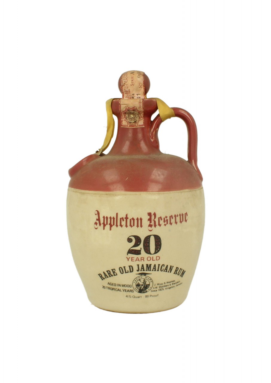 APPLETON 20 years Old Bot. in the 60'S /70's 4/5 Quart 86 USProof OB