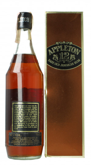 APPLETON ESTATE Jamaican Rum 12 Year old Bot.70's 75cl 43% OB - Jamaican Rum