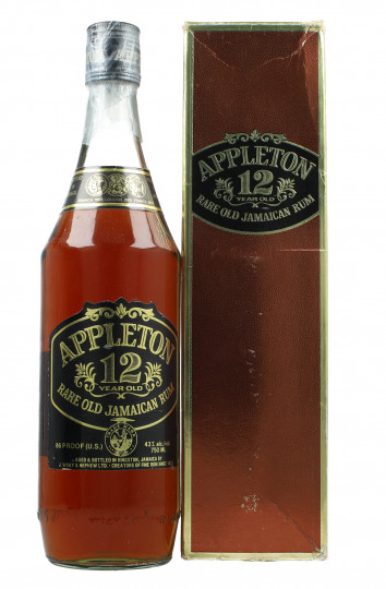 APPLETON ESTATE Jamaican Rum 12 Year old Bot.70's 75cl 43% OB - Jamaican Rum