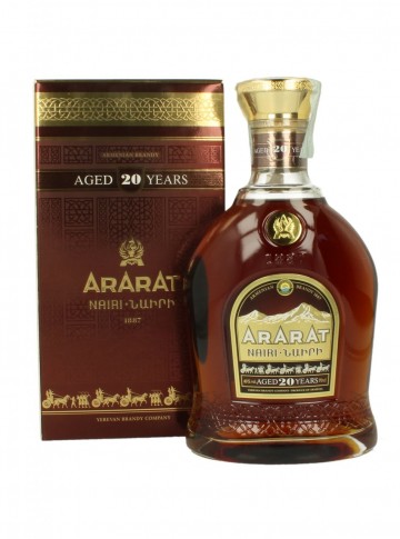 ARARAT ARMENIAN BRANDY  NAIRI  20 YO 70  CL 40 %