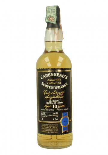 ARDBEG 10yo 1993 2004 70cl 58.8% Cadenhead's - Authentic Collection