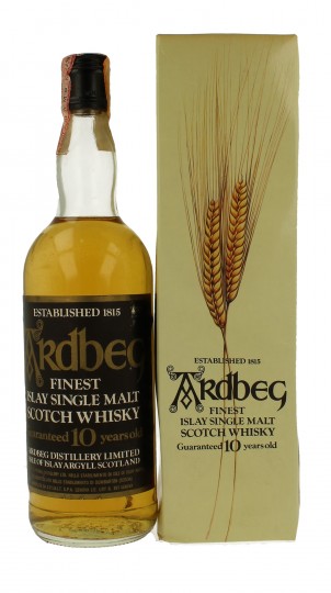 ARDBEG 10yo Bot. late 70's 75cl 40% OB level at neck