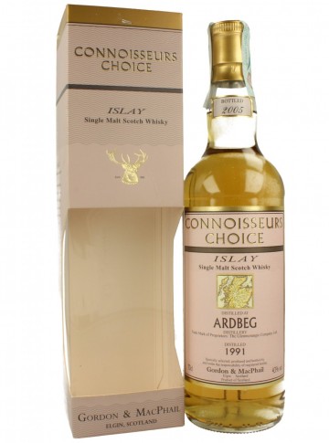 ARDBEG 11yo 1991 2005 70cl 43% Gordon MacPhail -  Connoiseur Choice