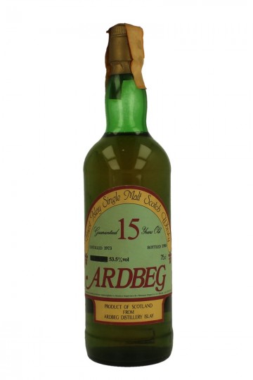 ARDBEG 15yo 1973 1988 75cl 53.5% Sestante  -