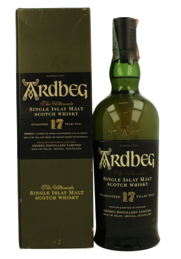 ARDBEG 17 Years Old 100cl 40% OB box not good condition