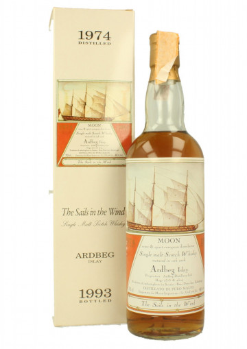 ARDBEG 1974 1993 70cl 46% MOON  THE SAIL IN THE WIND