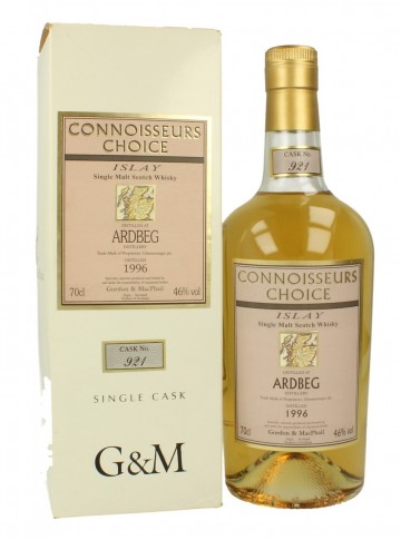 ARDBEG 1996 2005 70cl 46% Gordon MacPhail Single Cask #921