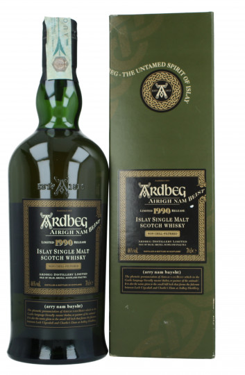 ARDBEG AIrigh Nam Beist  Islay Scotch Whisky 1990 2008 70cl 46% OB-
