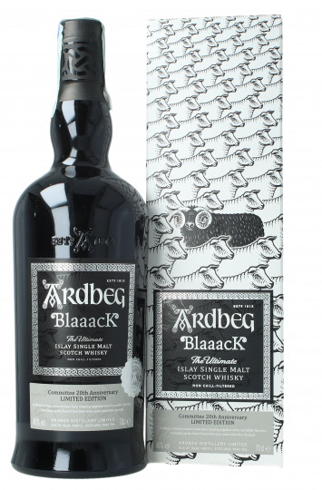 Ardbeg Blaaak Islay  Scotch Whisky 70cl 46% OB-Committee 20th anniversary