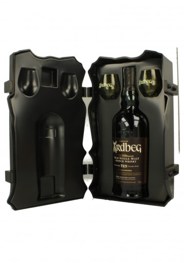 ARDBEG ESCAPE  10YO 70 CL 46% GIFT BOX WITH 2 GLASS 
