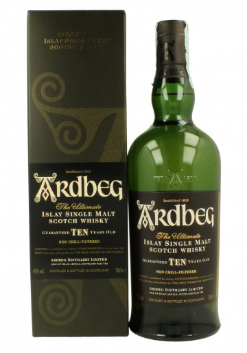ARDBEG   Islay Scotch Whisky 10 year old 70cl 46% OB- ed 2018
