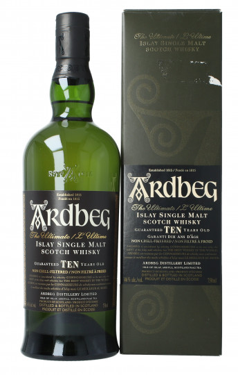 ARDBEG  Islay Scotch Whisky 10 year old 75cl 46% OB- special edition L12
