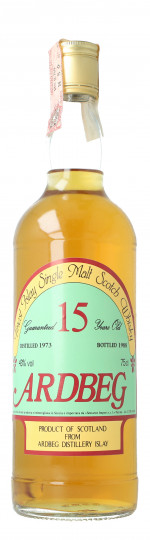 ARDBEG Islay Scotch Whisky 15 Year Old 1973 1988 70cl 43% Sestante  -