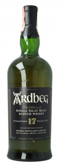 Ardbeg Islay  Scotch Whisky 17 Years old Bot in The 90's early 2000 100 cl 43% OB-