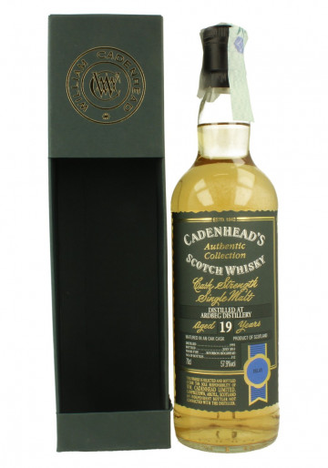 ARDBEG   Islay Scotch Whisky 19 year old 1993 2013 70cl 57.9% Cadenhead's - Authentic Collection