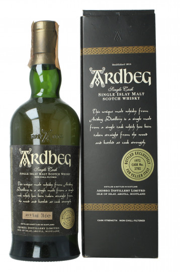 ARDBEG Islay Scotch Whisky 1972 70cl 49.9% For velier cask 2782