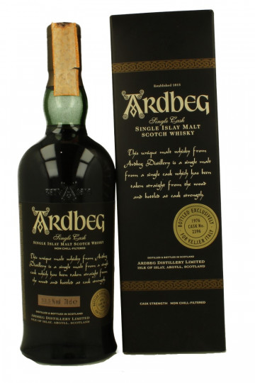 ARDBEG  Islay Scotch Whisky 1976 70cl 53.5% OB- cask 2396 for Velier Sherry Butt