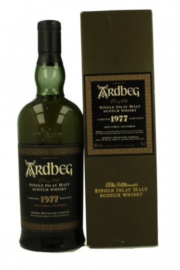 ARDBEG  Islay Scotch Whisky 1977 70cl 46% OB-