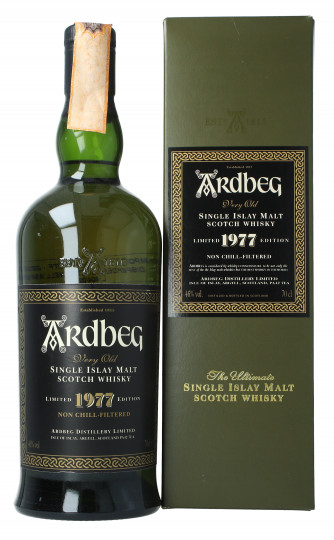 ARDBEG  Islay Scotch Whisky 1977 70cl 46% OB-