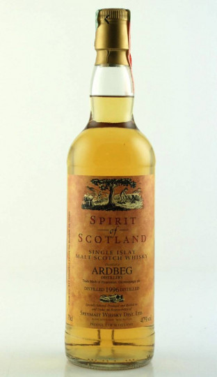 ARDBEG   Islay Scotch Whisky 1996 70cl 47% Speymalt Spirit of Scotland