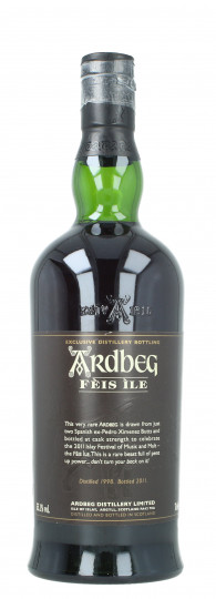 Ardbeg Islay  Scotch Whisky 1998 2011 70cl 55.1% OB - Feis Ile 2011 El Diablo