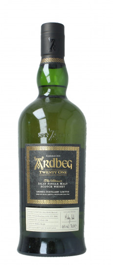 ARDBEG Islay Scotch Whisky 21 year old 70cl 46% Ob-no box