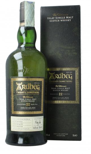 ARDBEG Islay Scotch Whisky 22 year old 70cl 46.4% OB- twenty something