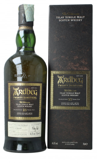 ARDBEG Islay Scotch Whisky 23 year old 70cl 46.3% OB- twenty something