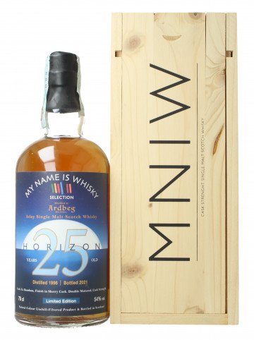 ARDBEG  Islay Scotch Whisky 25 year old 1996 2021 70cl 54% Horizon