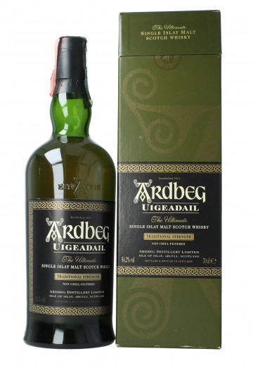 ARDBEG Islay Scotch Whisky Bottled 2004 70cl 54.2% OB-Uigeadail