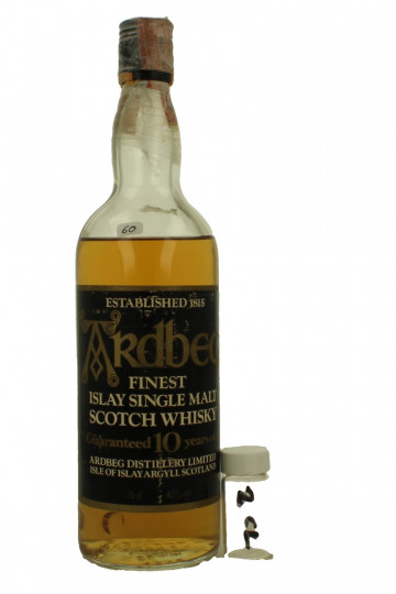 Ardbeg  SAMPLE 10 Years Old - Bot.70's-80's 2cl 40% SAMPLE 2 CL AMAZING WHISKY  !!!! IS NOT A FULL BOTTLE BUT SAMPLE