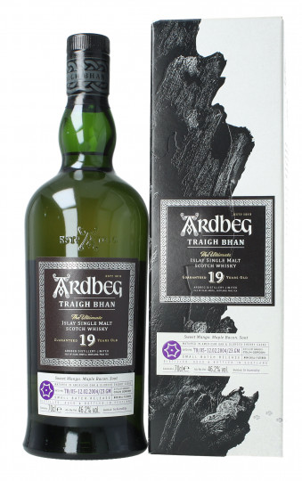ARDBEG Traigh Bhan  Islay Scotch Whisky 19 Year Old 70cl 46.2% OB-  Batch TB 05-12.02.2004 23gm