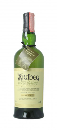 ARDBEG  Very Young  Islay Scotch Whisky 1998 2004 70cl 58.3% OB-