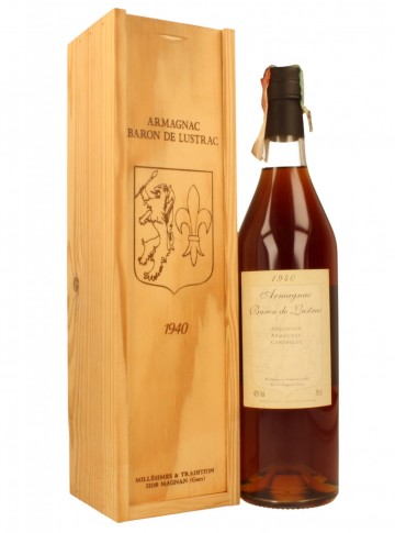 ARMAGNAC BARON DE LUSTRAC 1940 70CL 40%