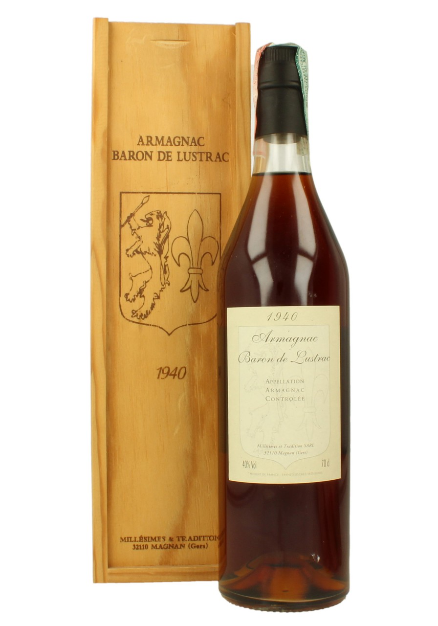 ARMAGNAC BARON DE LUSTRAC 1940 70CL 40% - Products - Whisky