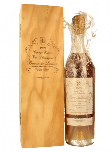 ARMAGNAC BARON DE LUSTRAC 1959 70CL 40%
