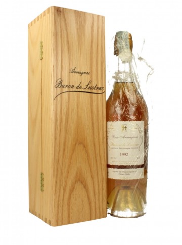 ARMAGNAC BARON DE LUSTRAC 1973-1992 70CL 40% 2 RARE BOTTLES